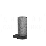 Gessi Incastri Стакан подвесной, полимерный Resin, цвет: light smoke/matte black 75407#299