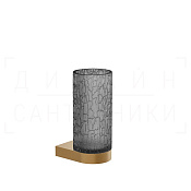 Gessi Incastri Стакан подвесной, полимерный Resin, цвет: light smoke/warm bronze brushed PVD 75407#726
