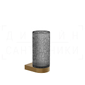 Gessi Incastri Стакан подвесной, полимерный Resin, цвет: light smoke/deep bronze brushed PVD 75407#791
