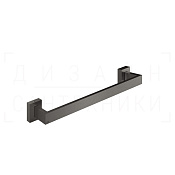 Gessi Inverso/Rettangolo Поручень для ванны 50 см, подвесной, цвет: black metal brushed PVD 20893#707