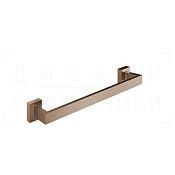 Gessi Inverso/Rettangolo Поручень для ванны 50 см, подвесной, цвет: copper brushed PVD 20893#708