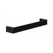 Gessi Inverso/Rettangolo Полотенцедержатель 31,5 см, подвесной, цвет: black metal PVD 20897#706