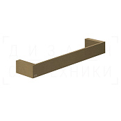 Gessi Inverso/Rettangolo Полотенцедержатель 31,5 см, подвесной, цвет: antique brass 20897#713