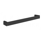 Gessi Inverso/Rettangolo Полотенцедержатель 46,5 см, подвесной, цвет: matte black 20900#299