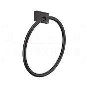 Gessi Inverso/Rettangolo Полотенцедержатель кольцевой d22,3 см, подвесной, цвет: aged bronze 20909#187