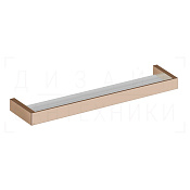 Gessi Inverso/Rettangolo Полка металлическая 61,5 см, подвесная, цвет: copper PVD 20945#030