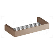 Gessi Inverso/Rettangolo Полочка-решетка металлическая 31,5 см, подвесная, цвет: copper brushed PVD 20947#708