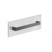 Gessi Inverso/Rettangolo Полотенцедержатель на стекло 46,5 см, цвет: black metal brushed PVD 20963#707