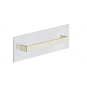 Gessi Inverso/Rettangolo Полотенцедержатель для крепления на стекло 46,5 см, цвет: nickel PVD 20963#720