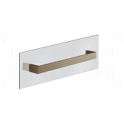 Gessi Inverso/Rettangolo Полотенцедержатель на стекло 46,5 см, цвет: coffee bronze brushed PVD 20963#761