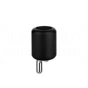 Gessi Goccia Стакан подвесной, керамический Gres, цвет: black/matte black 38008#299