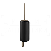 Gessi Goccia Ершик для унитаза подвесной, колба Gres, цвет: black/coffee bronze brushed PVD 38020#761