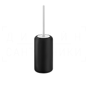 Gessi Goccia Ершик для унитаза напольный, с кермической колбой Gres, цвет: black/matte white 38044#279