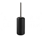 Gessi Goccia Ершик для унитаза напольный, колба Gres, цвет: black/black metal brushed PVD 38044#707