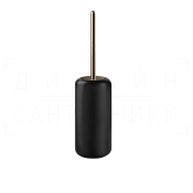 Gessi Goccia Ершик для унитаза напольный, колба Gres, цвет: black/coffee bronze brushed PVD 38044#761