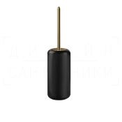 Gessi Goccia Ершик для унитаза напольный, колба Gres, цвет: black/deep bronze brushed PVD 38044#791