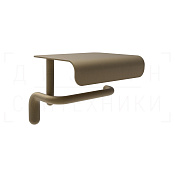 Gessi Goccia Держатель для туалетной бумаги с крышкой, подвесной, цвет: antique brass 38049#713