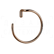 Gessi Goccia Полотенцедержатель кольцевой d23,3 см, подвесной, цвет: copper PVD 38109#030