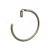 Gessi Goccia Полотенцедержатель кольцевой d23,3 см, подвесной, цвет: finox brushed nickel 38109#149