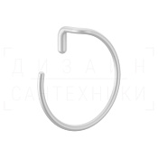 Gessi Goccia Полотенцедержатель кольцевой d23,3 см, подвесной, цвет: matte white 38109#279