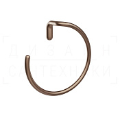 Gessi Goccia Полотенцедержатель кольцевой d23,3 см, подвесной, цвет: copper brushed PVD 38109#708