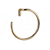 Gessi Goccia Полотенцедержатель кольцевой d23,3 см, подвесной, цвет: warm bronze PVD 38109#735
