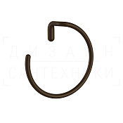 Gessi Goccia Полотенцедержатель кольцевой d23,3 см, подвесной, цвет: dark bronze 38109#845