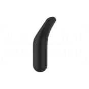 Gessi Goccia Крючок для полотенец одинарный, подвесной, цвет: matte black 38121#299