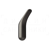 Gessi Goccia Крючок для полотенец одинарный, подвесной, цвет: black metal brushed PVD 38121#707