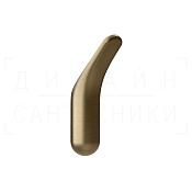 Gessi Goccia Крючок для полотенец одинарный, подвесной, цвет: deep bronze brushed PVD 38121#791