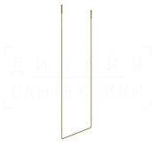 Gessi Goccia Полотенцедержатель потолочный 61,4x160h см, подвесной, цвет: antique brass 38143#713