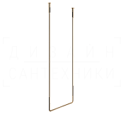 Gessi Goccia Полотенцедержатель потолочный 61,4x160h см, подвесной, цвет: warm bronze PVD 38143#735