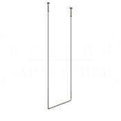 Gessi Goccia Полотенцедержатель потолочный 61,4x160h см, подвесной, цвет: coffee bronze brushed PVD 38143#761