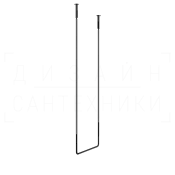 Gessi Goccia Полотенцедержатель потолочный 46,4x160h см, подвесной, цвет: black metal PVD 38144#706