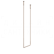 Gessi Goccia Полотенцедержатель потолочный 46,4x160h см, подвесной, цвет: copper brushed PVD 38144#708