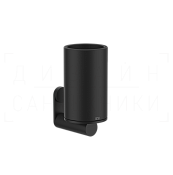 Gessi 316 Accessories Стакан подвесной, керамический Neolite, цвет: black/matte black 54708#299
