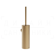 Gessi 316 Accessories Ершик для унитаза подвесной, с латунной колбой, цвет: warm bronze brushed PVD 54721#726