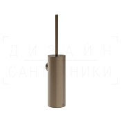 Gessi 316 Accessories Ершик для унитаза подвесн., с латунной колбой, цвет: coffee bronze brushed PVD 54721#761
