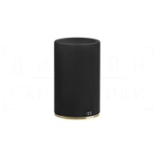 Gessi 316 Accessories Стакан настольный, керамический Neolite, цвет: black/brushed brass PVD 54732#727