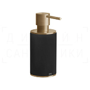 Gessi 316 Accessories Дозатор для мыла настольный, колба Neolite, цвет: warm bronze brushed PVD 54738#726