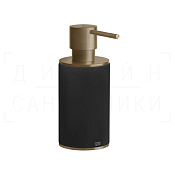 Gessi 316 Accessories Дозатор для мыла настольный, колба Neolite, цвет: deep bronze brushed PVD 54738#791