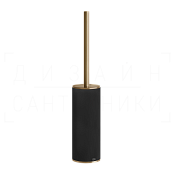 Gessi 316 Accessories Ершик для унитаза напольн., колба Neolite, цвет: black/warm bronze brushed PVD 54744#726