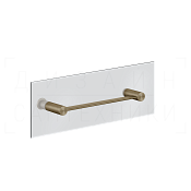 Gessi 316 Accessories Полотенцедержатель на стекло 31,8 см, подвесной, цвет: deep bronze brushed PVD 54921#791