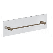 Gessi 316 Accessories Полотенцедержатель на стекло 47,8 см, подвес., цвет: coffee bronze brushed PVD 54923#761