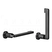 Gessi Inciso Держатель туалетной бумаги открытый, подвесной, цвет: black metal PVD 58455#706