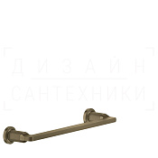Gessi Inciso Полотенцедержатель 34,1 см, подвесной, цвет: antique brass 58497#713