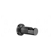 Gessi Inciso Крючок для полотенец одинарный, подвесной, цвет: black metal PVD 58521#706