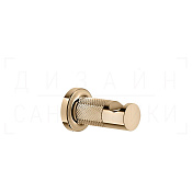 Gessi Inciso Крючок для полотенец одинарный, подвесной, цвет: warm bronze PVD 58521#735