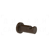 Gessi Inciso Крючок для полотенец одинарный, подвесной, цвет: dark bronze 58521#845