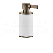 Gessi Inciso Дозатор для жидкого мыла настольный, колба Neolite, цвет: coffee bronze brushed PVD 58537#761